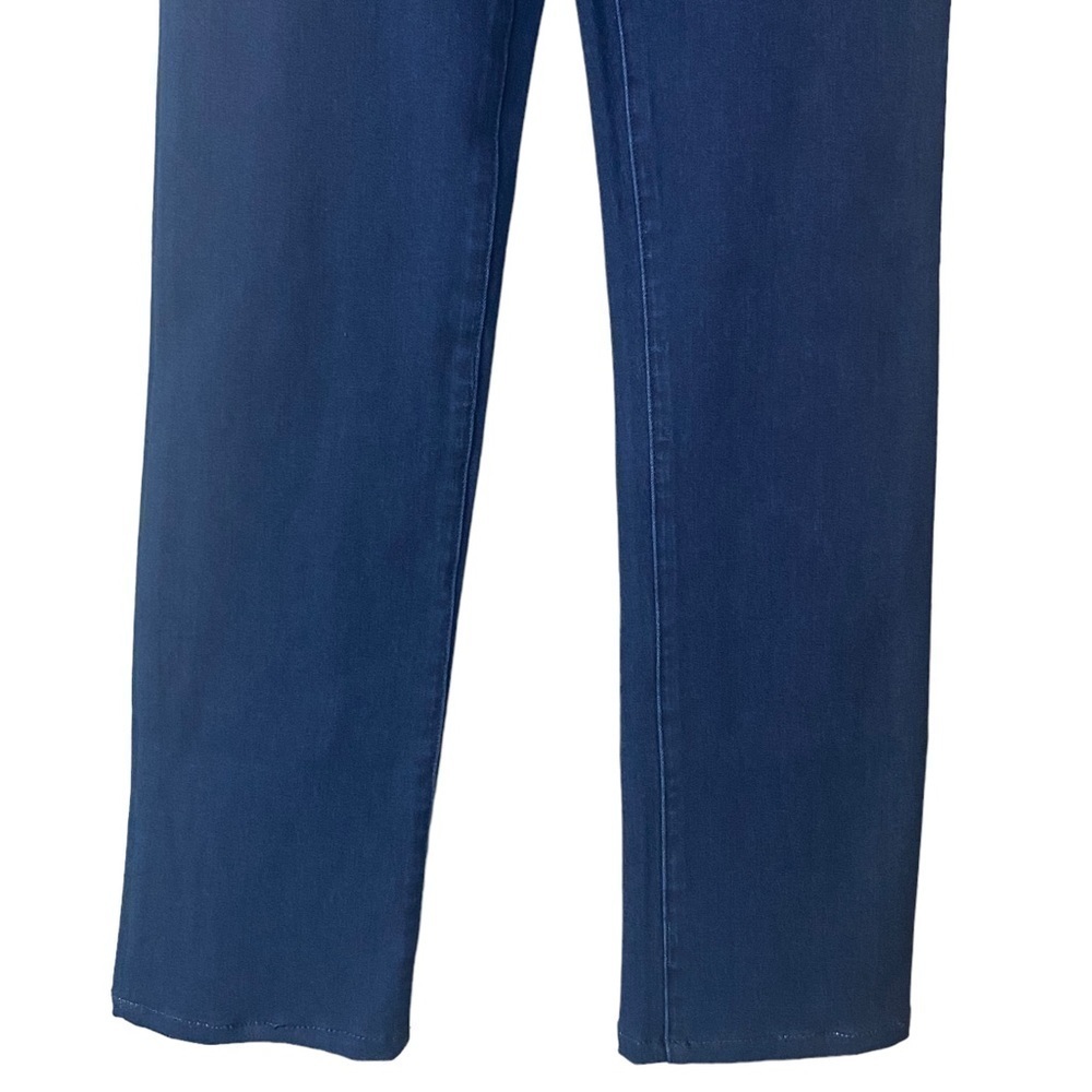 Betabrand Straight Leg Yoga Denim Jean Size M Pull On‎ Stretch Dark Wash - Picture 6 of 11